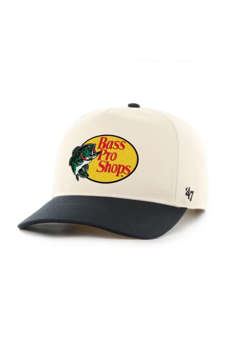 '47 Men's '47 Natural Wyatt Miller #73 Bass Pro Shops Adjustable Hat, Alternate, color,