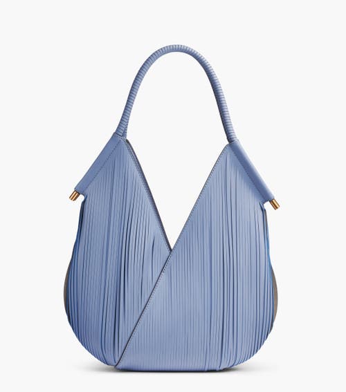 Donna Karan New York Baldwin Lasercut Mini Shoulder In Gray
