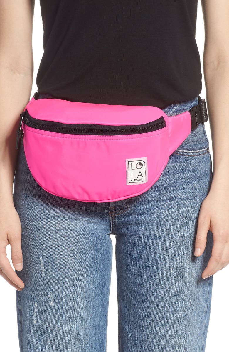 LOLA LOS ANGELES Moonbeam Large Belt Bag, Alternate, color,