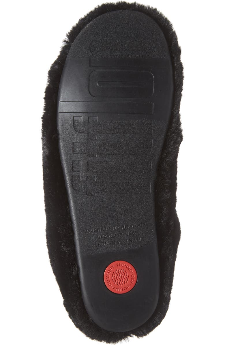 FitFlop Faux Fur Slipper Bootie, Alternate, color,