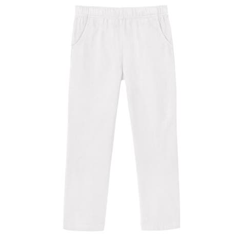 Girls Soft 100% Cotton UPF 50+ Jersey Pocket Pants