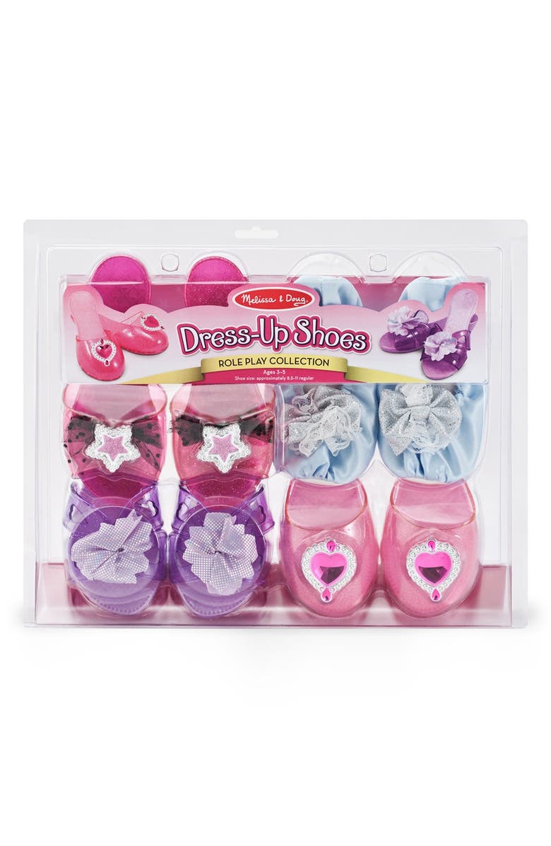 Melissa & Doug Dress-Up Shoe Set, Alternate, color, 