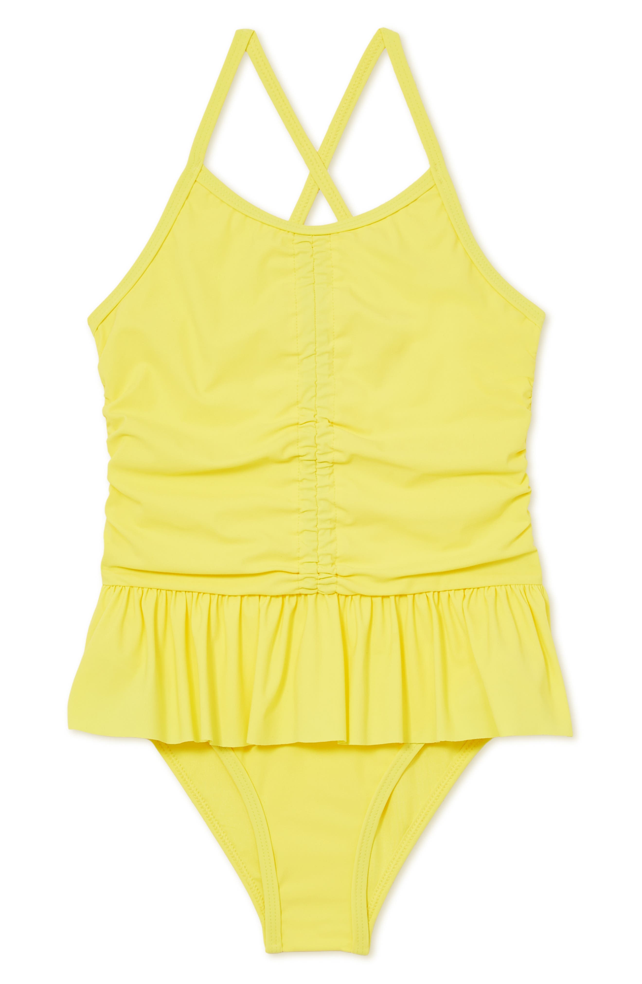 Reiss Kids' Leomie Jr Skirted One-Piece Swimsuit