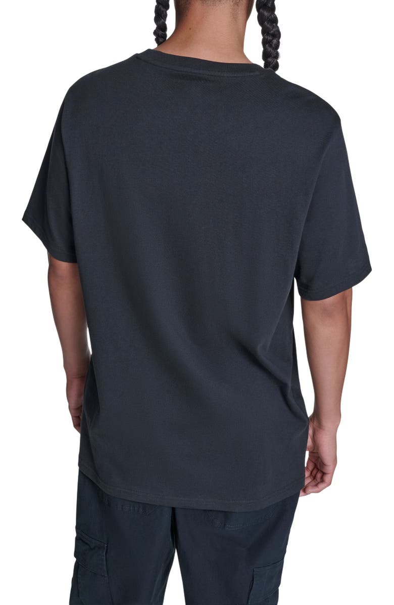 Converse Timeless Boxed Chevron T-Shirt, Alternate, color, Converse Black