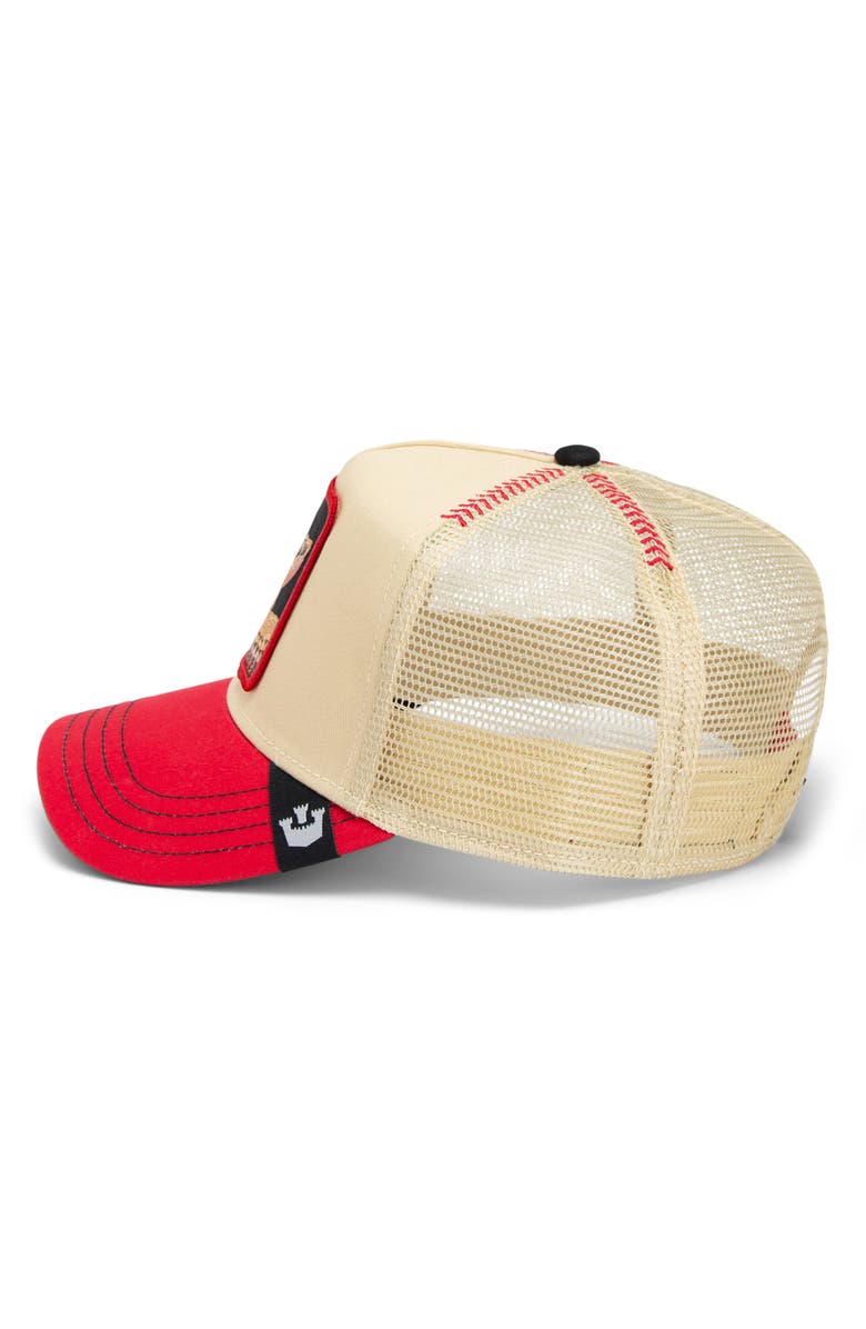 Goorin Bros. The Venom Snake Trucker Hat, Alternate, color, Beige