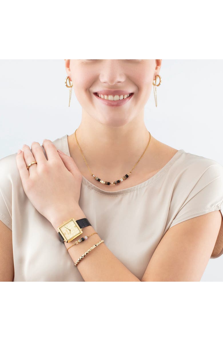 COEUR DE LION Spikes Bracelet, Alternate, color, Gold