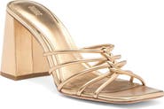 PAIGE Becca Block Heel Slide Sandal