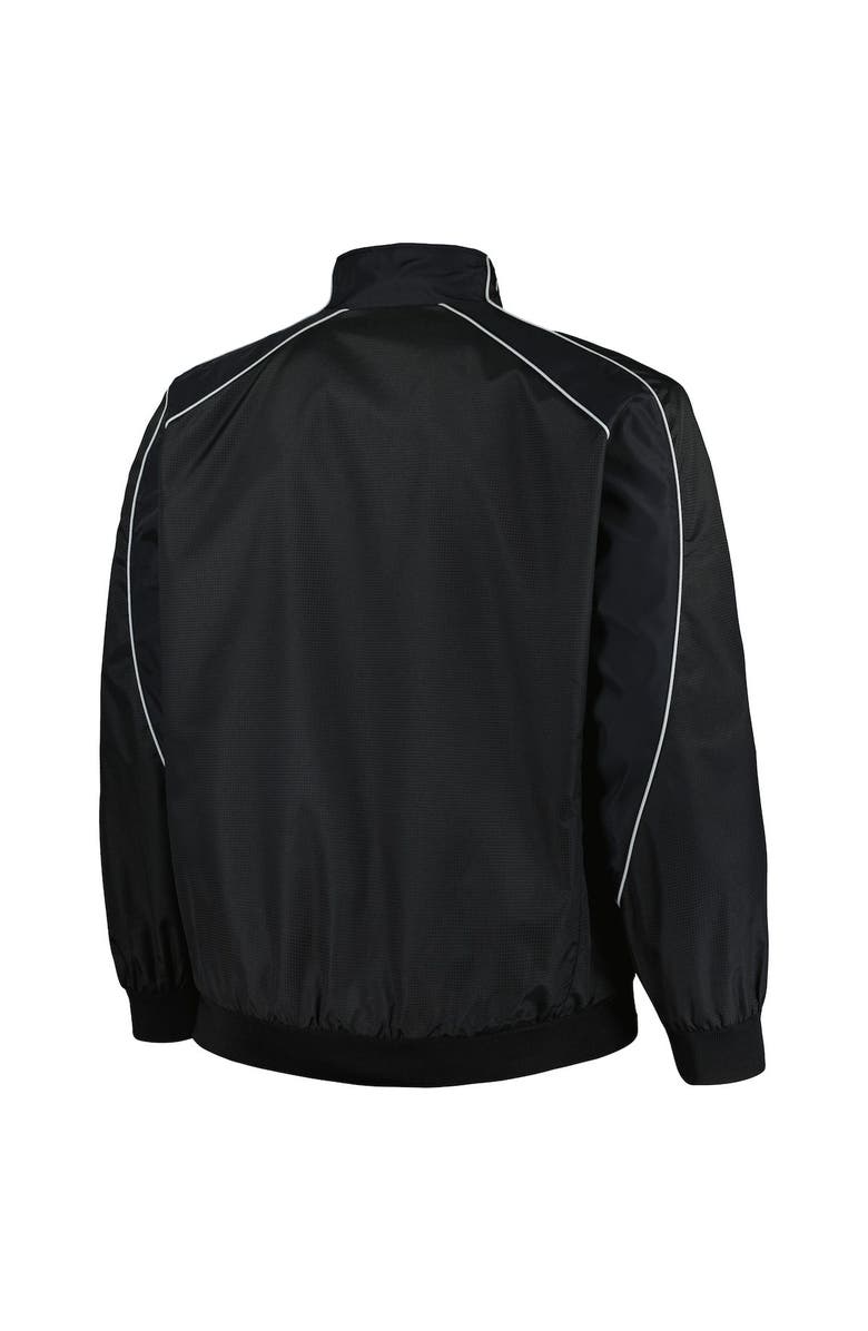 PROFILE Men's Black Baltimore Orioles Nylon Full-Zip Jacket, Alternate, color, Black