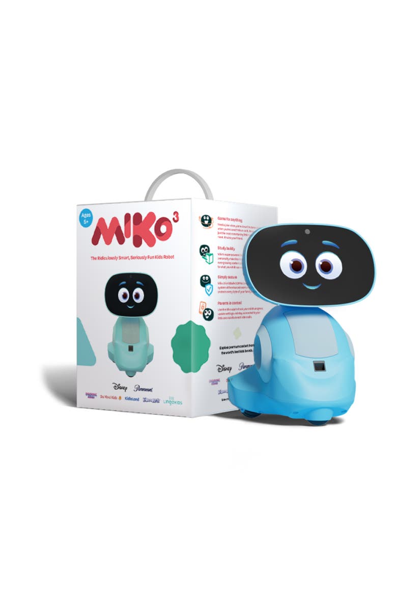 AI-Powered Miko 3 Smart Robot for Kids STEM Learning & Educational Robot with Coding Apps, Alternate, color, BLUE