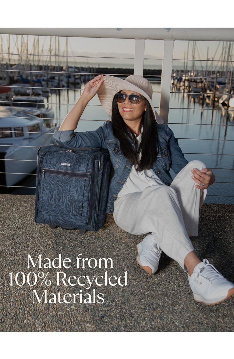 Ricardo Beverly Hills Avalon 28L Under the Seat Carry On Luggage Sustainable Travel Bag, Alternate, color, Serengeti Night