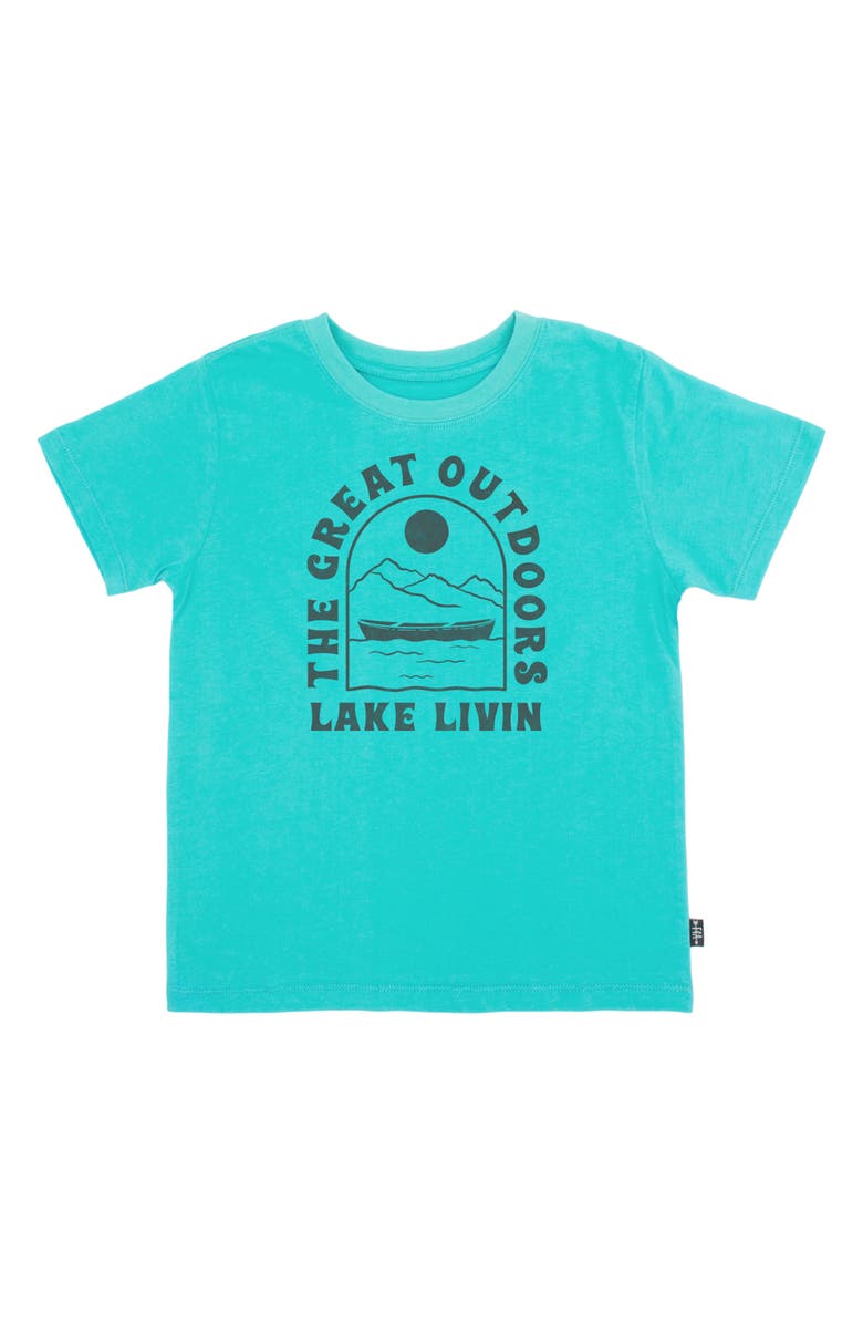 Feather 4 Arrow Kids' Lake Livin' Graphic Tee, Main, color,
