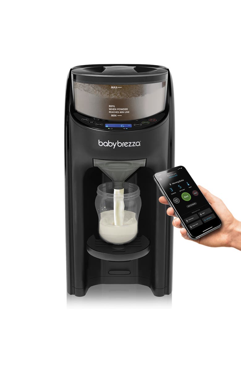 BABY BREZZA Formula Pro Advanced WiFi Formula Maker, Main, color, Black