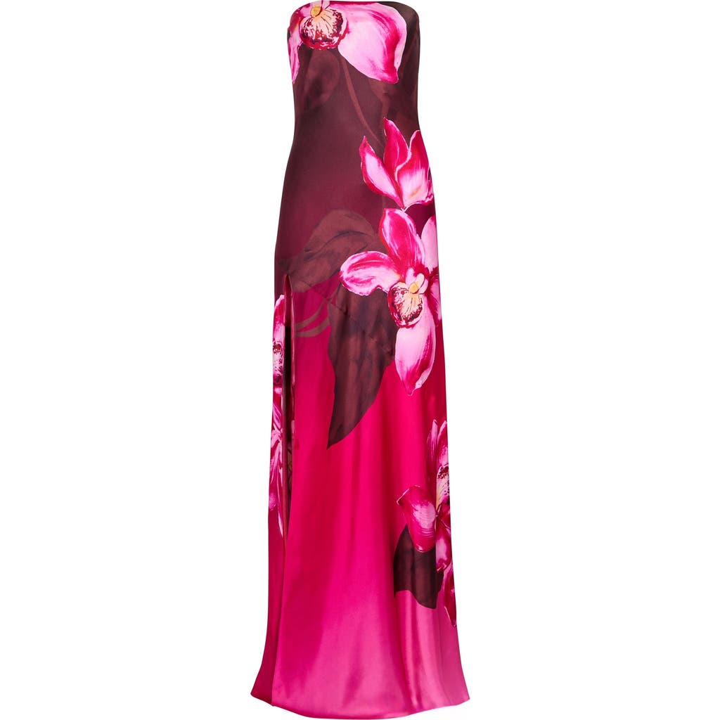 Shop Retroféte Retrofête Aiyanna Dress In Orchid Ombre