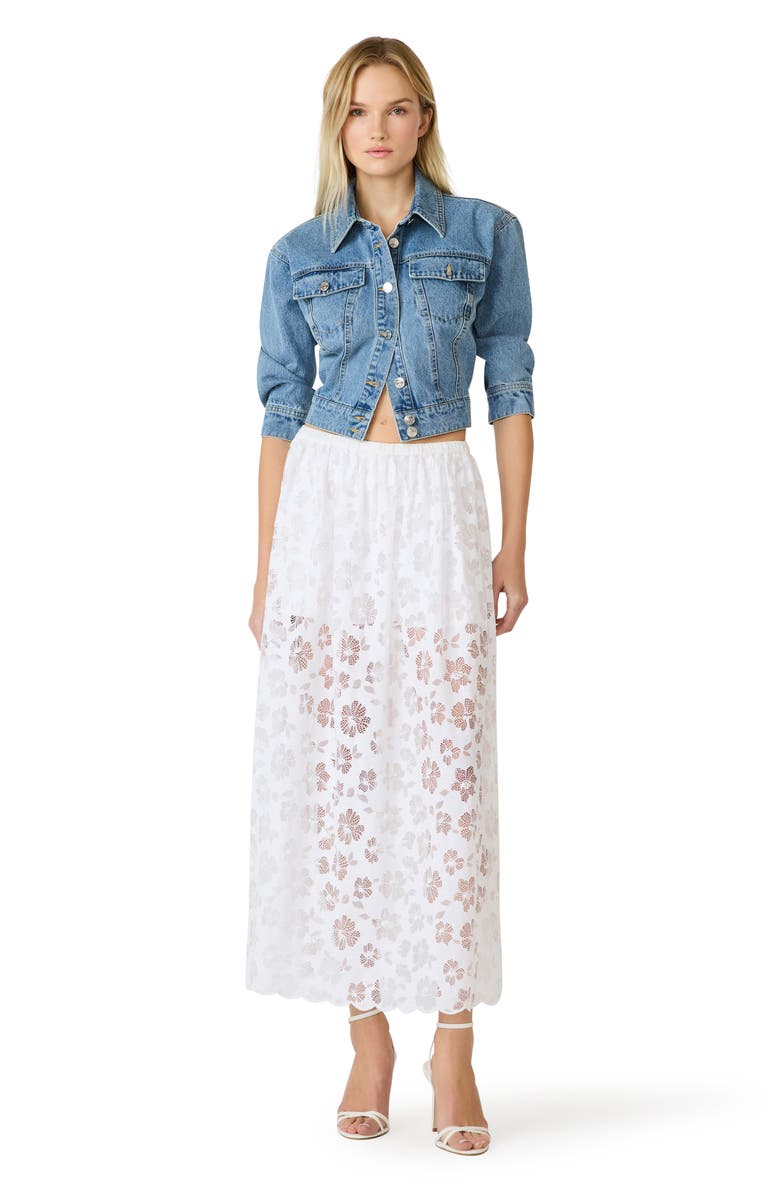 Steve Madden Anaisa Lace Maxi Skirt, Alternate, color, 