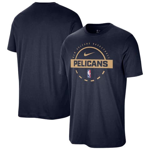 Men's Nike  Navy New Orleans Pelicans Authentic Practice T-Shirt