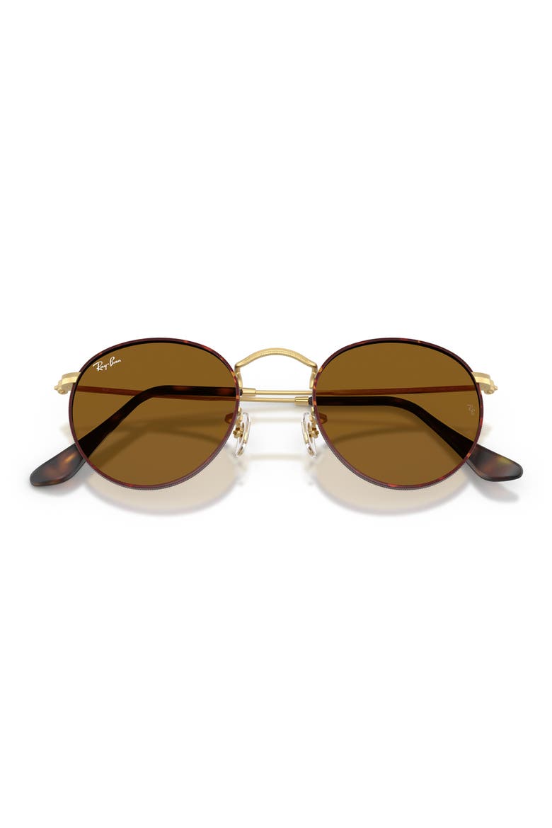 Icons 53mm Retro Sunglasses, Alternate, color, MATTE HAVANA / BROWN