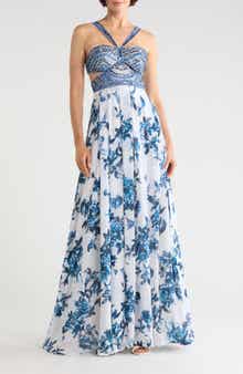 Annistyn Embroidered Gown
