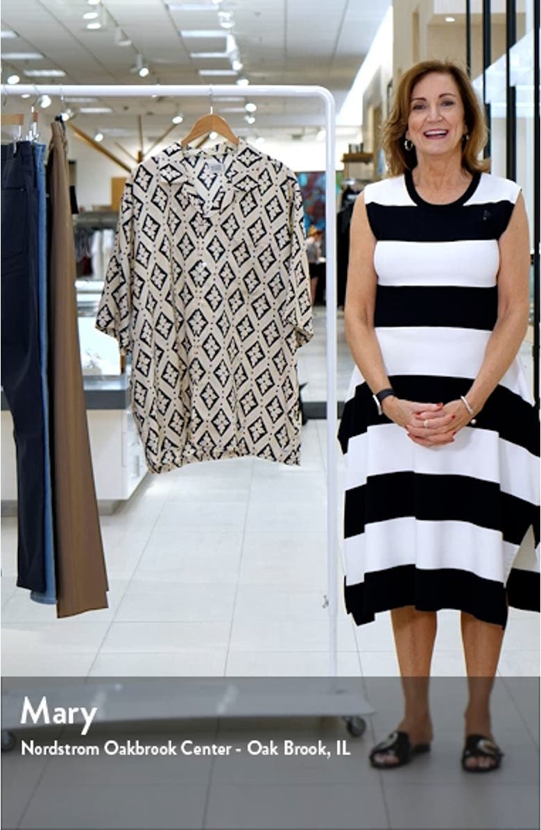 Printed Lyocell Camp Shirt, sales video thumbnail