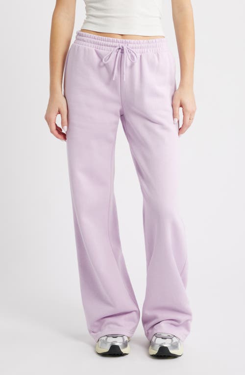 Bp. Baggy Wide Leg Sweatpants In Purple