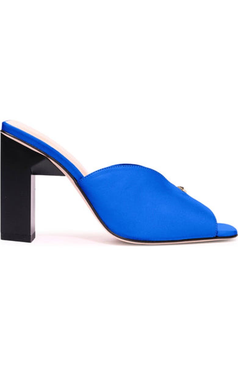 Tiannia Barnes Tiffany Mule Sandals - High, Main, color, Cobalt Blue