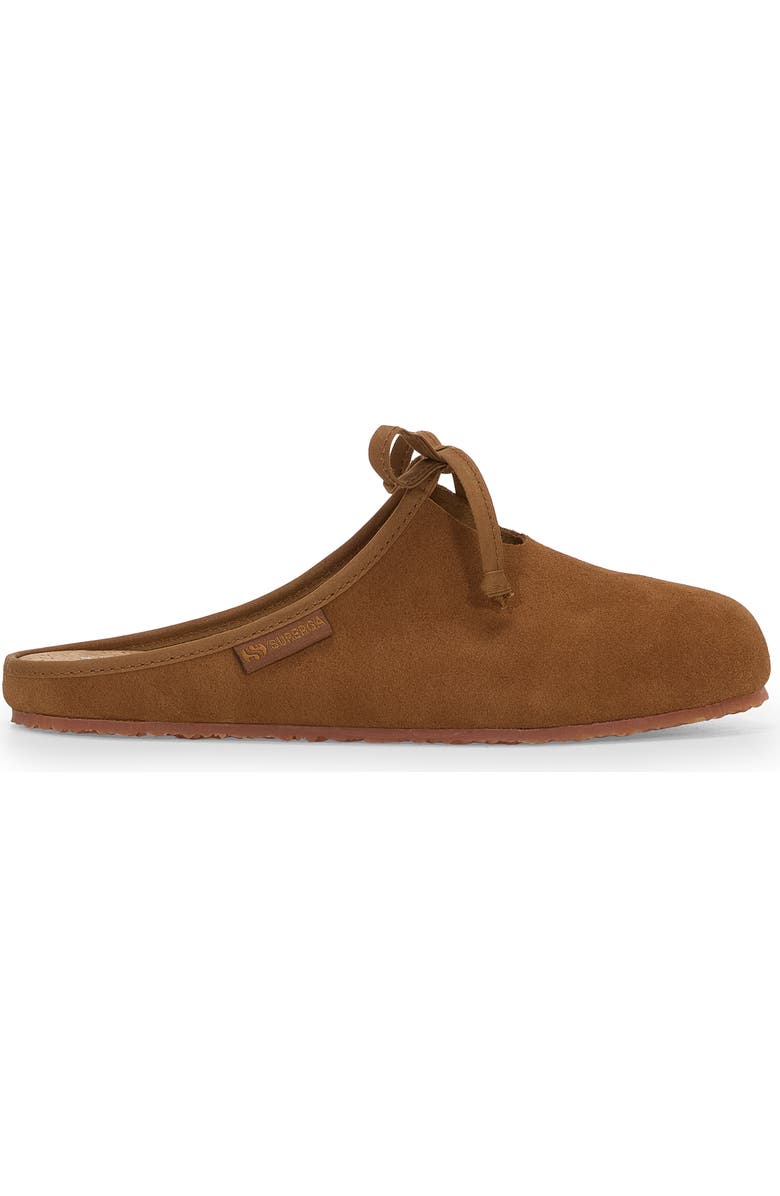 Superga 2445 Ballerina Mule Suede, Main, color, Brown Brique