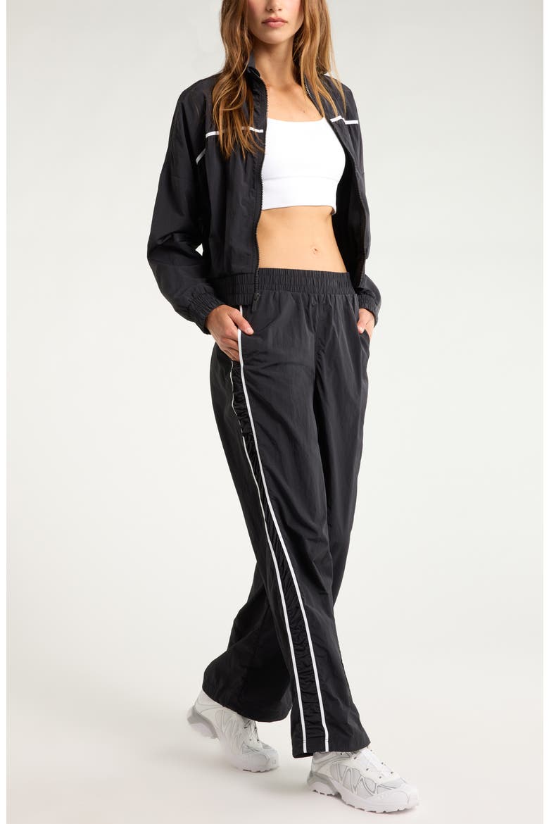Travel Lite Track Pants, Alternate, color, BLACK