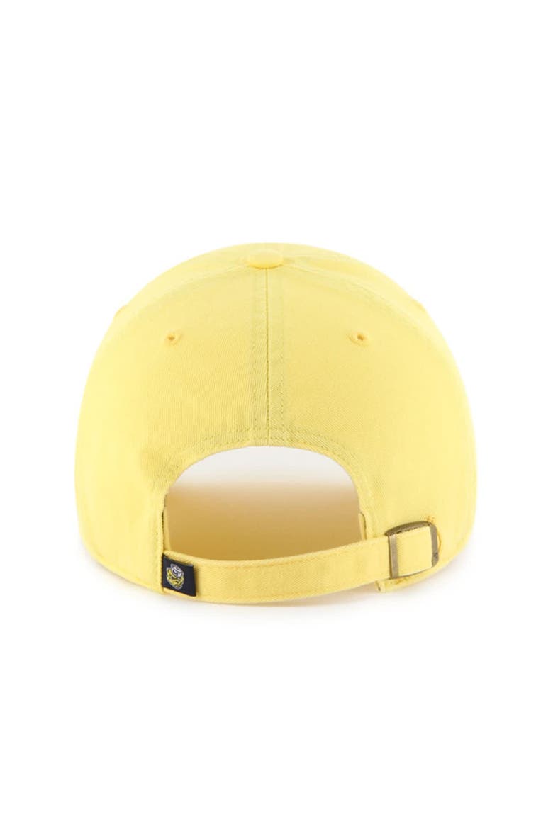 Men's '47 Maize Michigan Wolverines Vault Clean Up Adjustable Hat, Alternate, color, Maize