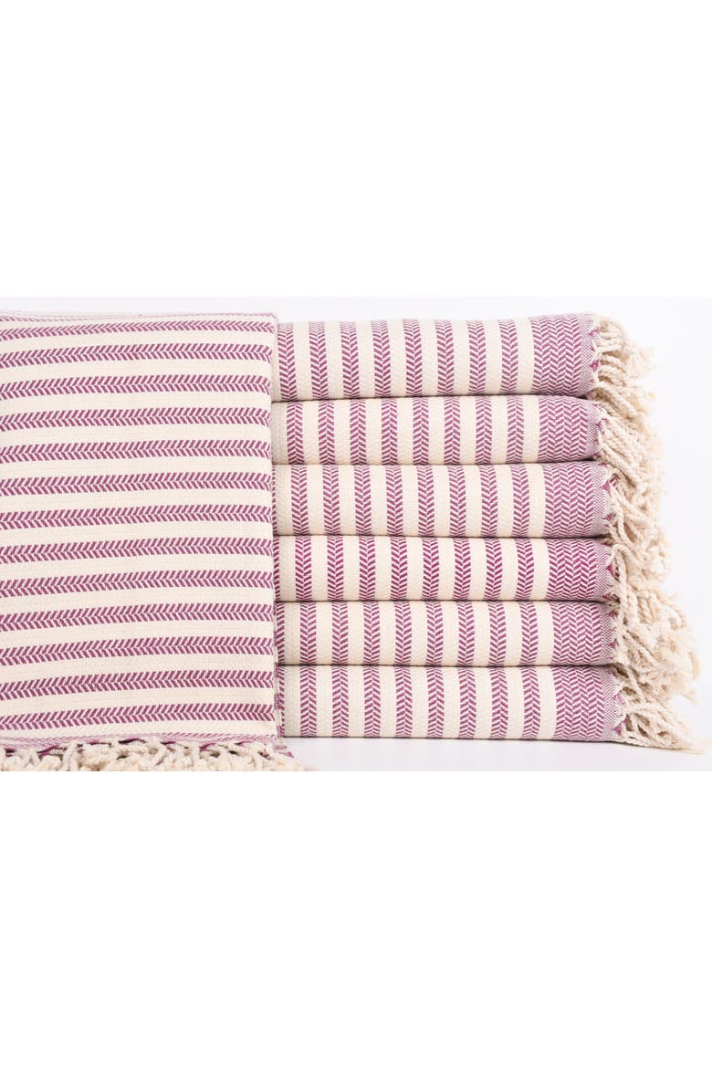 Petunia Throw Blanket/Towel, Alternate, color, Red