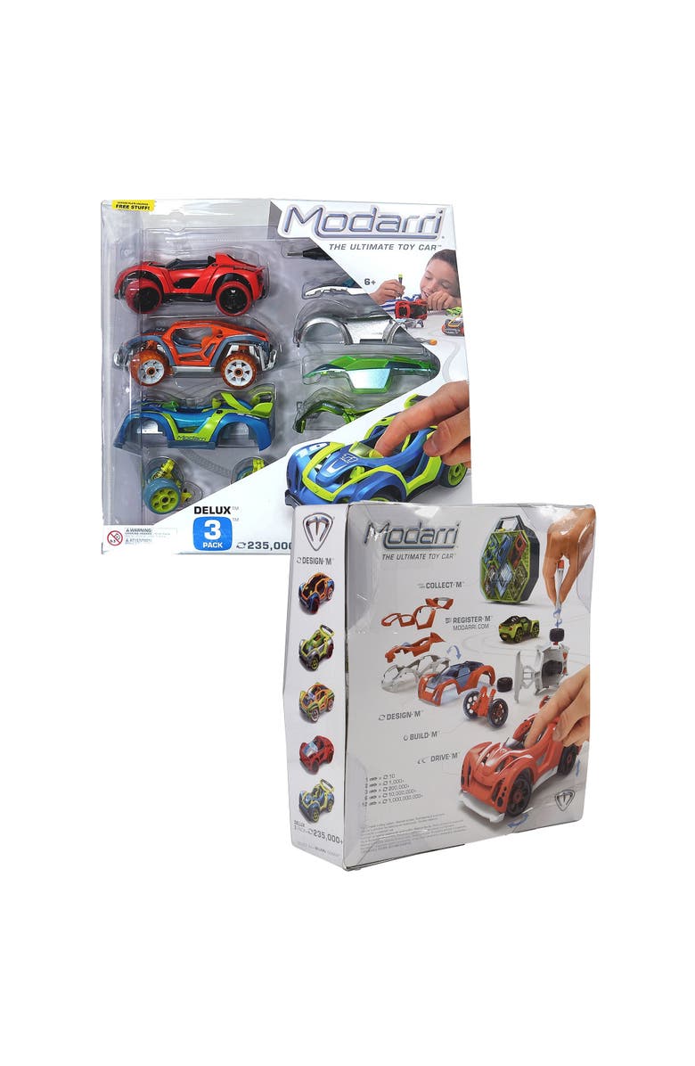 Modarri Deluxe Car 3 Pack, Ages 6+, Alternate, color,