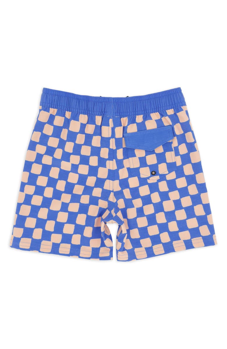 Feather 4 Arrow Kids' Classic Checkerboard Board Shorts, Alternate, color, 