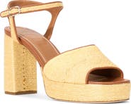 STAUD Jodie Ankle Strap Platform Sandal