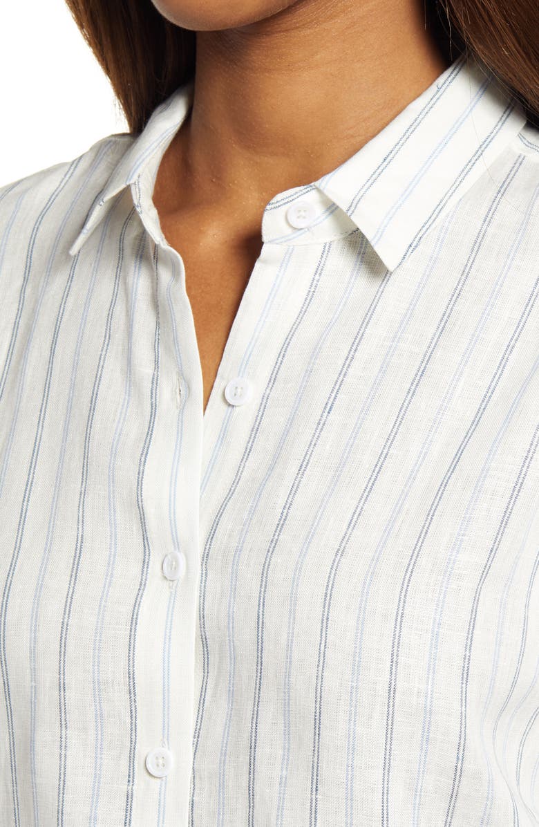 Reformation Preston Button-Up Blouse, Alternate, color,