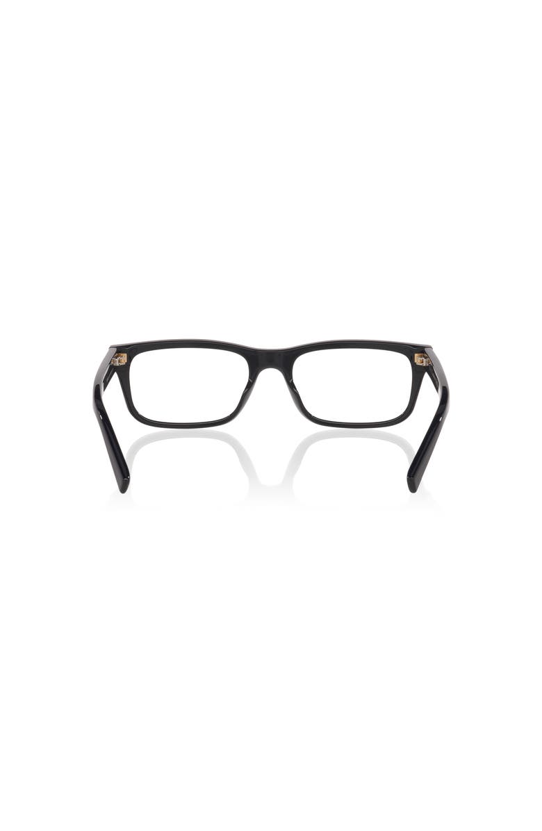 Gucci 56mm Rectangle optical glasses, Alternate, color, Blue