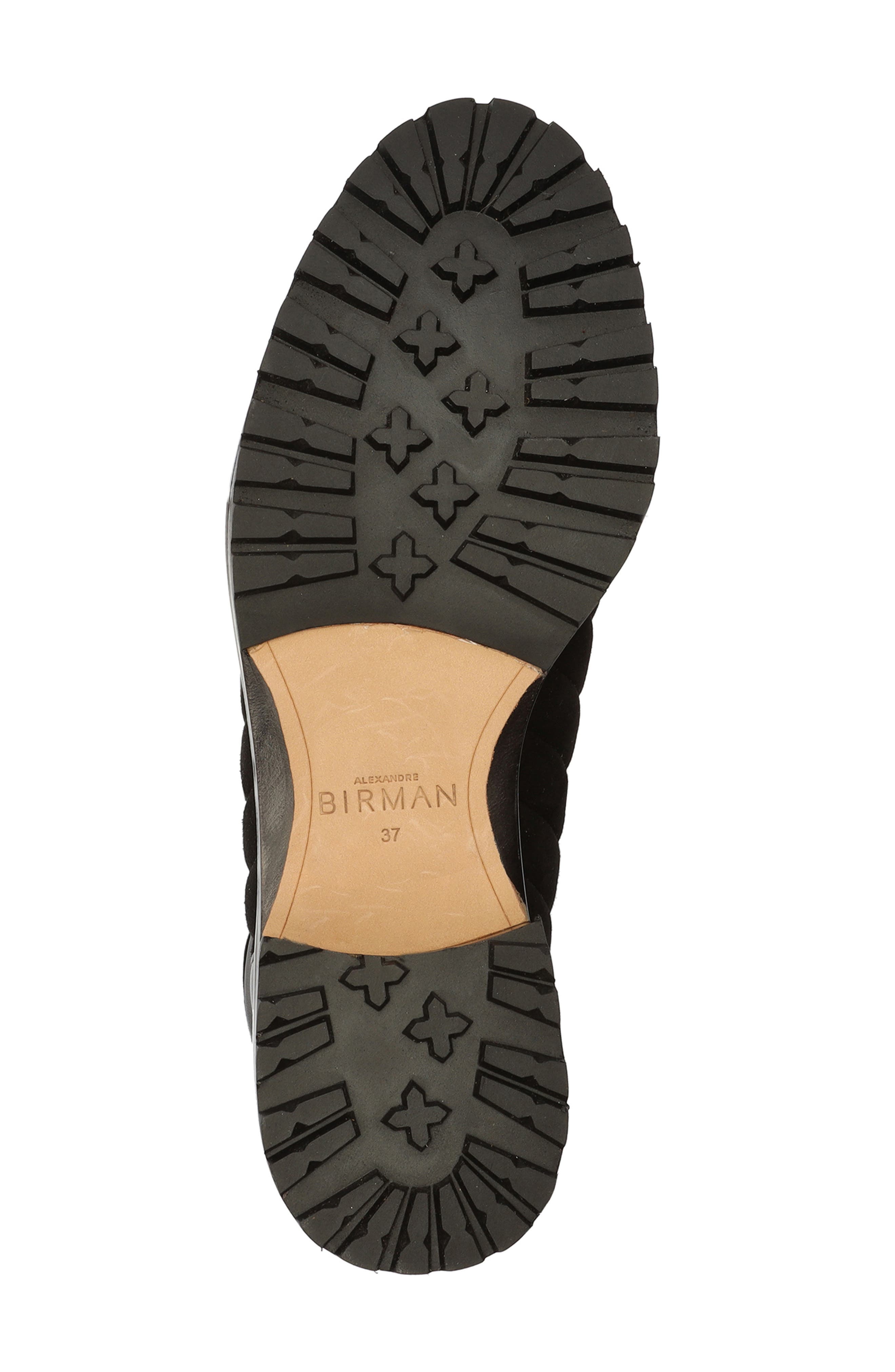 Alexandre Birman Clarita Quilted Combat Boot, Alternate, color, 