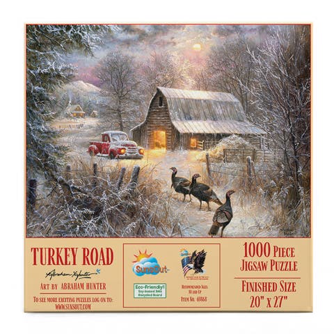 Turkey Road 1000 piece Jigsaw Puzzle for Adults