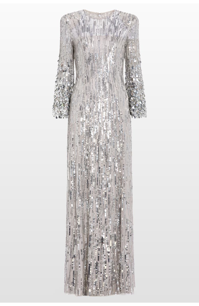 Jenny Packham Nymph Gown, Main, color, Ammonite