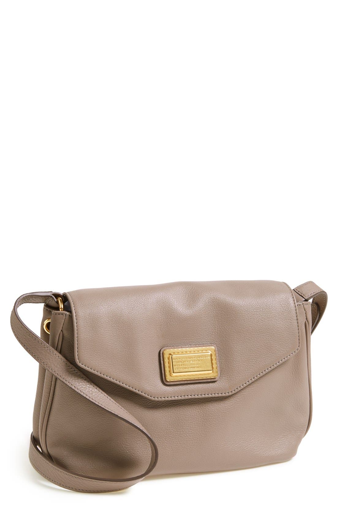 MARC BY MARC JACOBS Messenger Bag, Main, color, CEMENT
