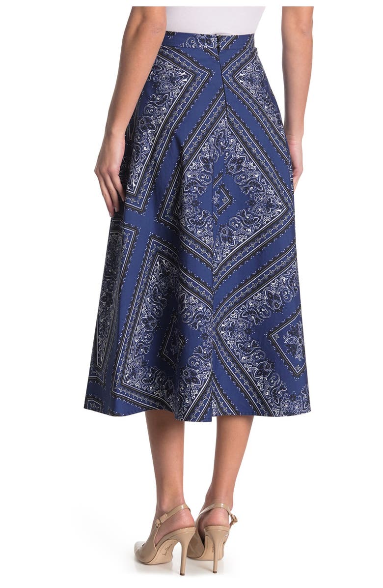 RED Valentino Hankie Print Skirt, Main, color, 