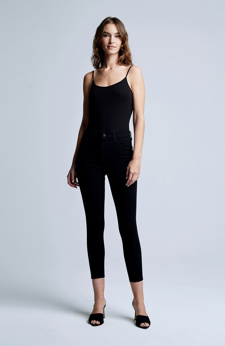 L'AGENCE Margot High Waist Crop Skinny Jeans, Alternate, color, 