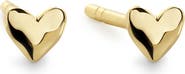 Monica Vinader Mini Heart Stud Earrings