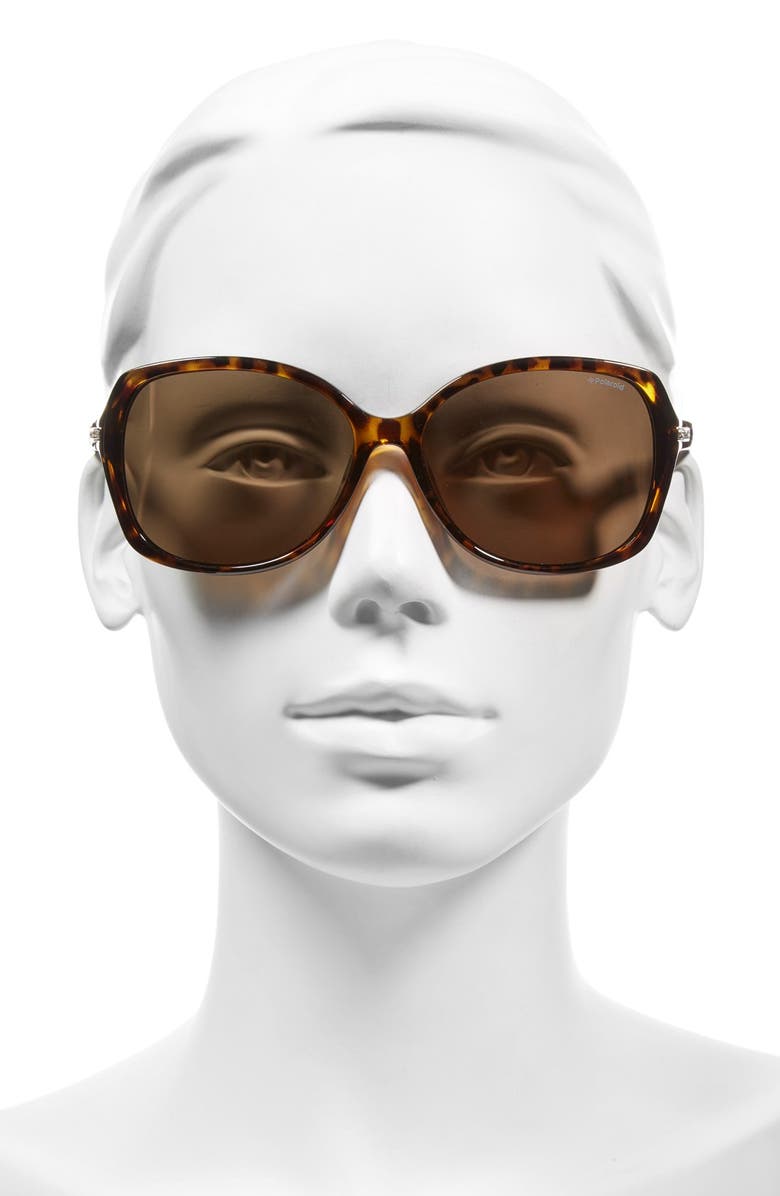 Polaroid 58mm Polarized Sunglasses, Alternate, color,