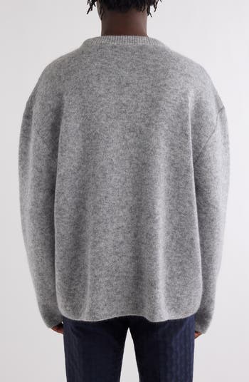 Givenchy Cat Mohair Blend Crewneck Sweater | Nordstrom