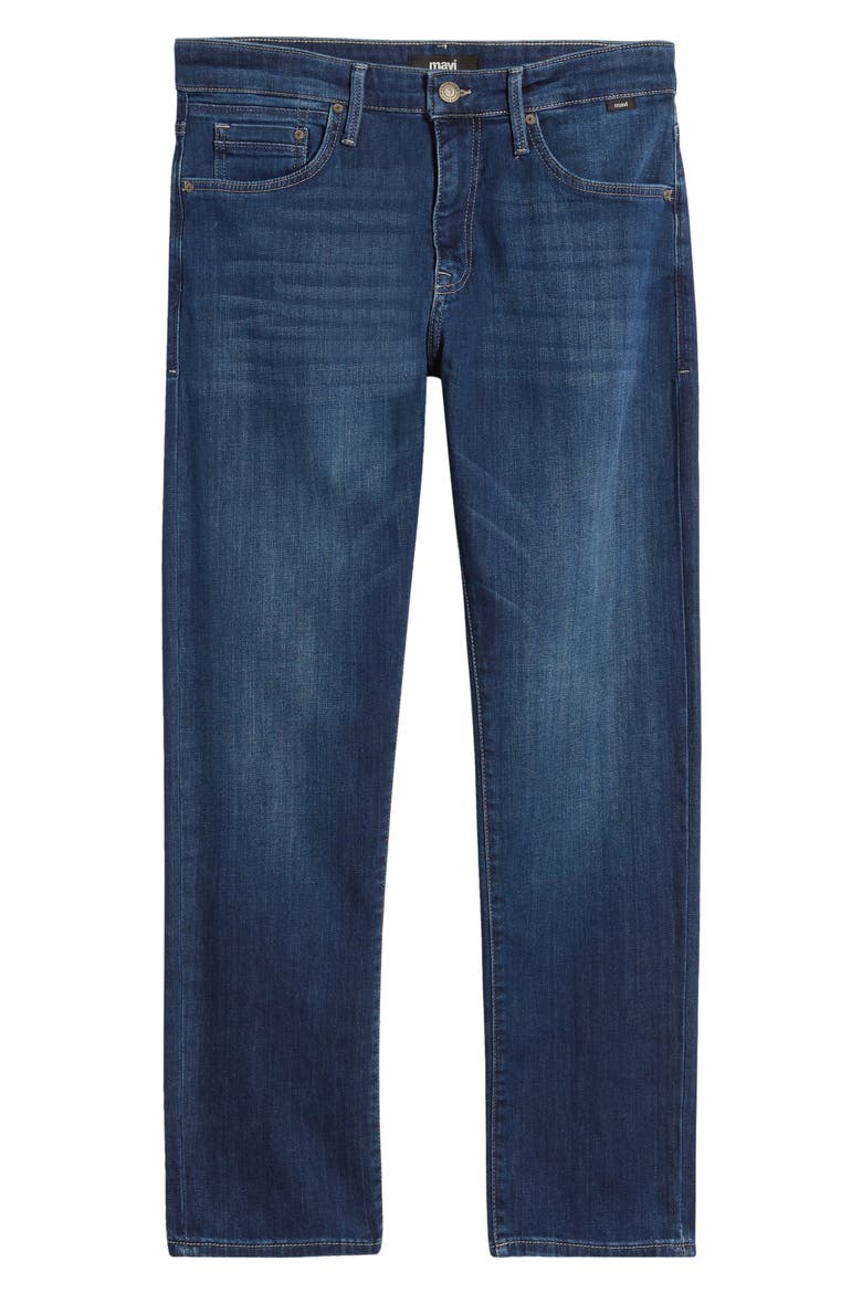 Zach Straight Leg Jeans, Alternate, color, MID BRUSHED