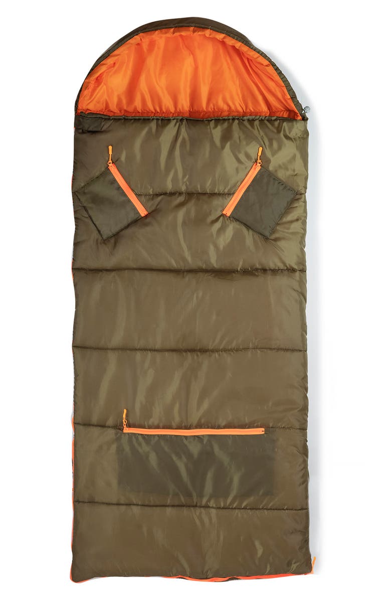 mimish Kids' Sleep-n-Pack Water Repellent Sleeping Bag Backpack, Alternate, color, 