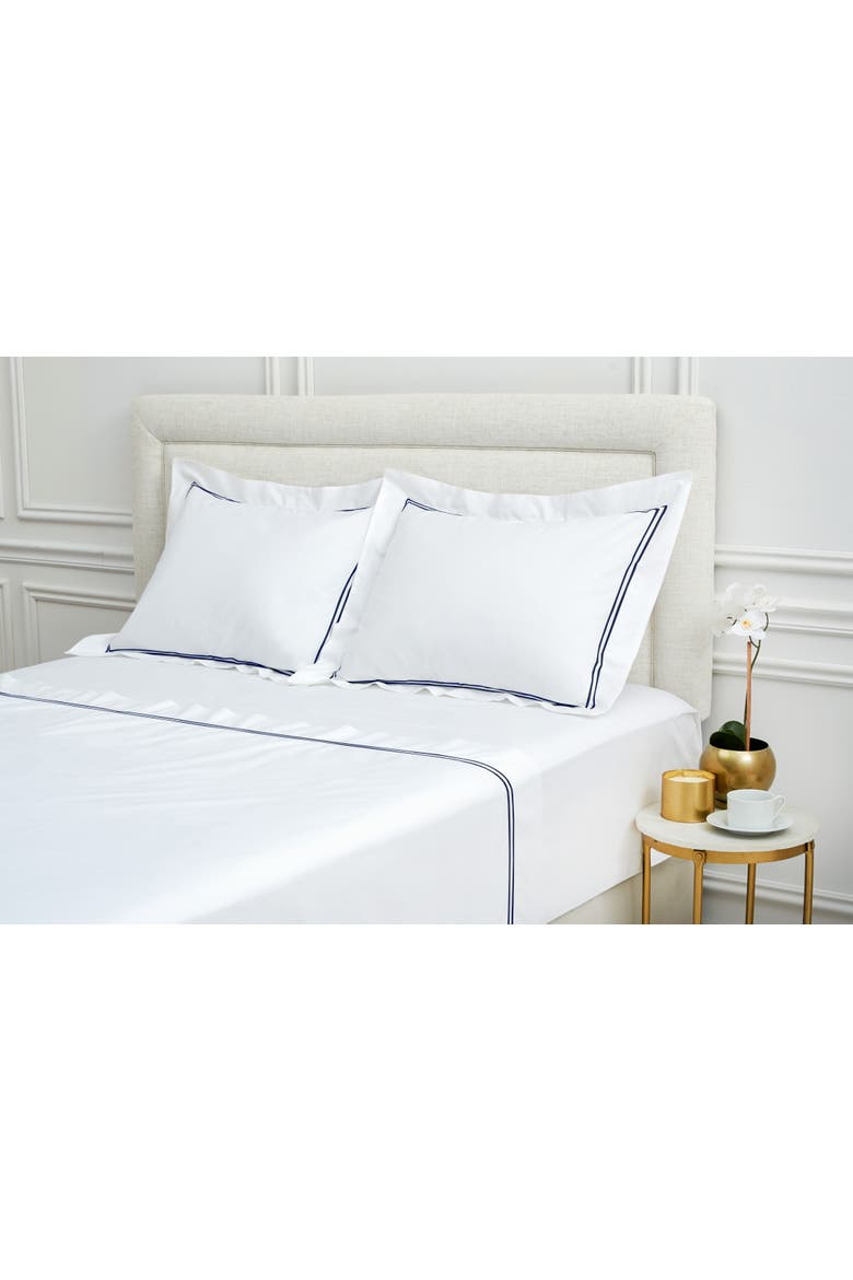 Legacy Ink Bedding Sheet Collection, Alternate, color, Blue