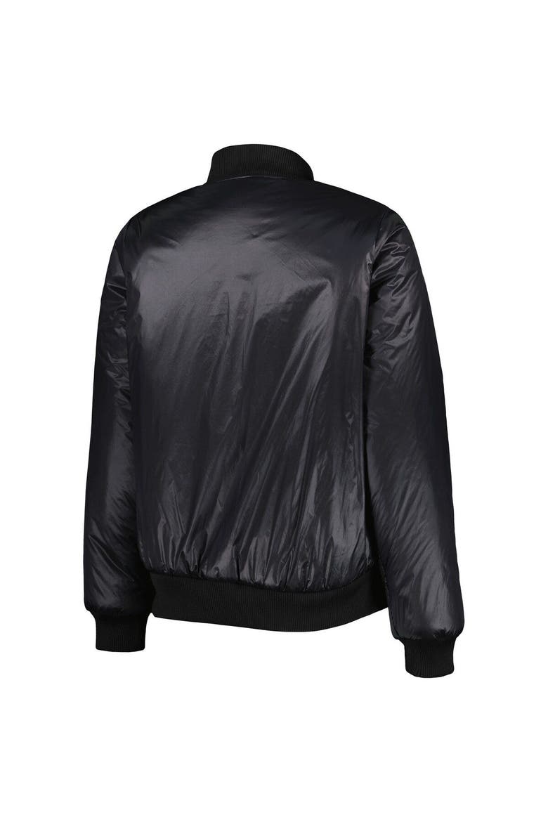 Women's G-III 4Her by Carl Banks Oatmeal/Black Pittsburgh Steelers Switchback Reversible Full-Zip Jacket, Alternate, color, Oatmeal