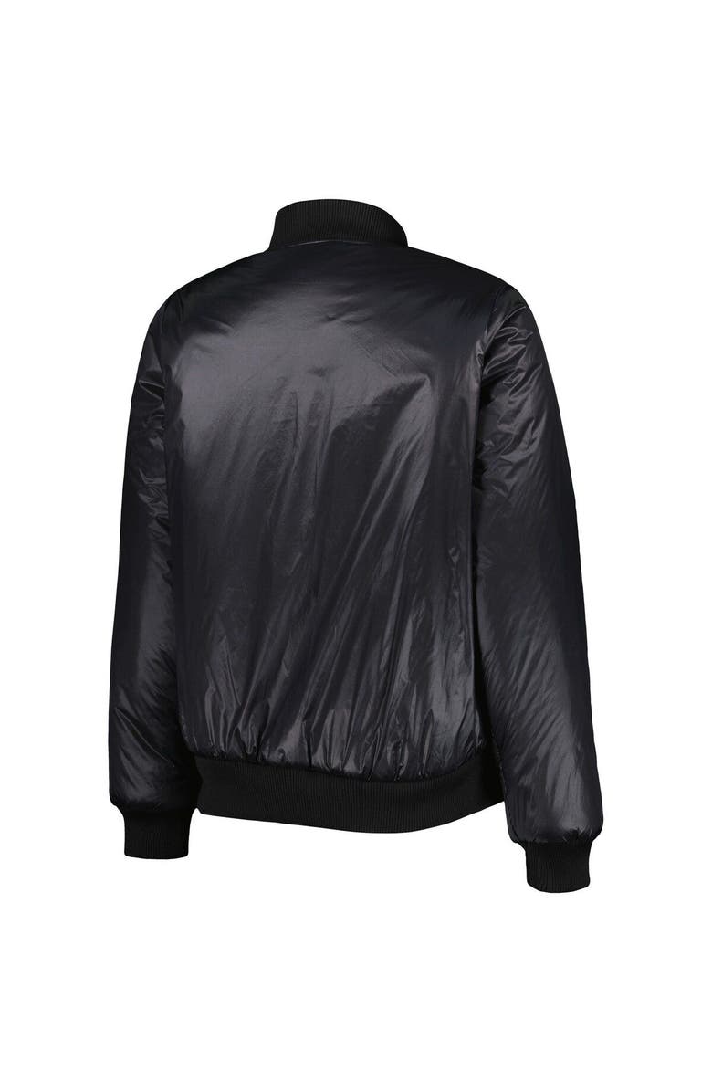 G-III 4HER BY CARL BANKS Women's G-III 4Her by Carl Banks Oatmeal/Black Pittsburgh Steelers Switchback Reversible Full-Zip Jacket, Alternate, color, Oatmeal