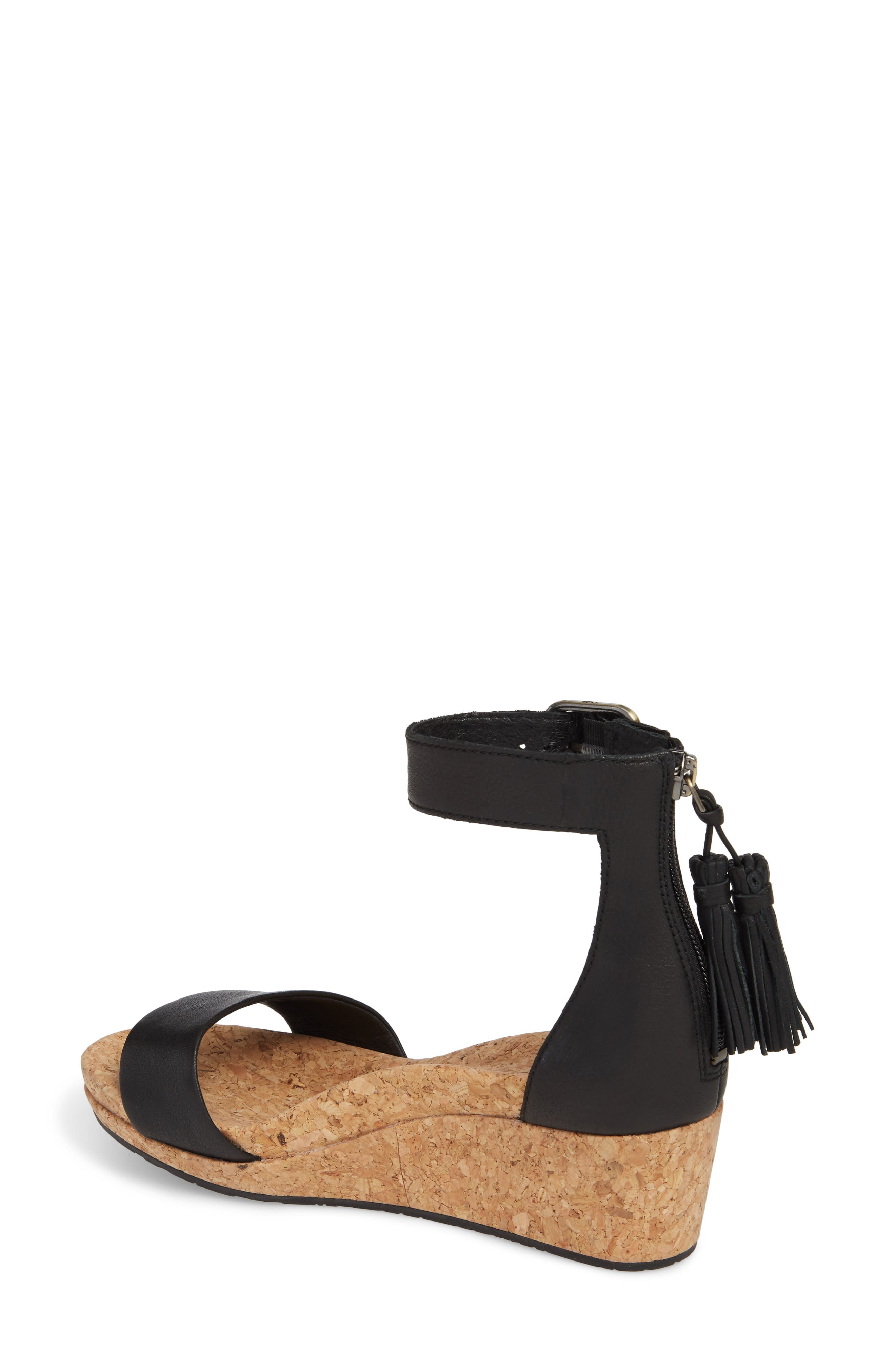 UGG<sup>®</sup> Zoe Wedge Sandal, Alternate, color, 