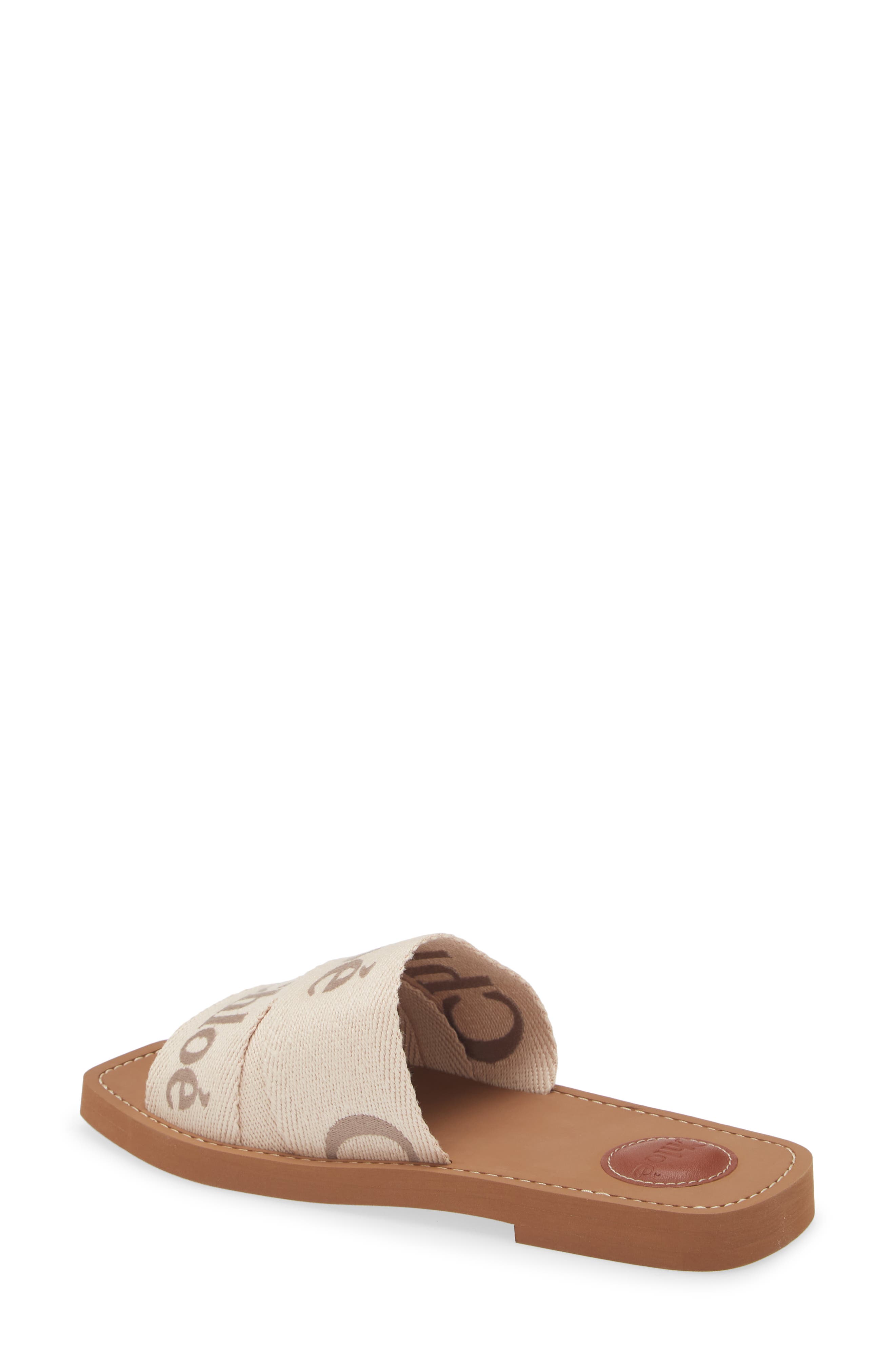 Chloé Woody Slide Sandal, Alternate, color, Blushy Beige