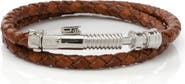 Cufflinks, Inc. Star Wars™ Obi Wan Kenobi Braided Leather Lightsaber Bracelet